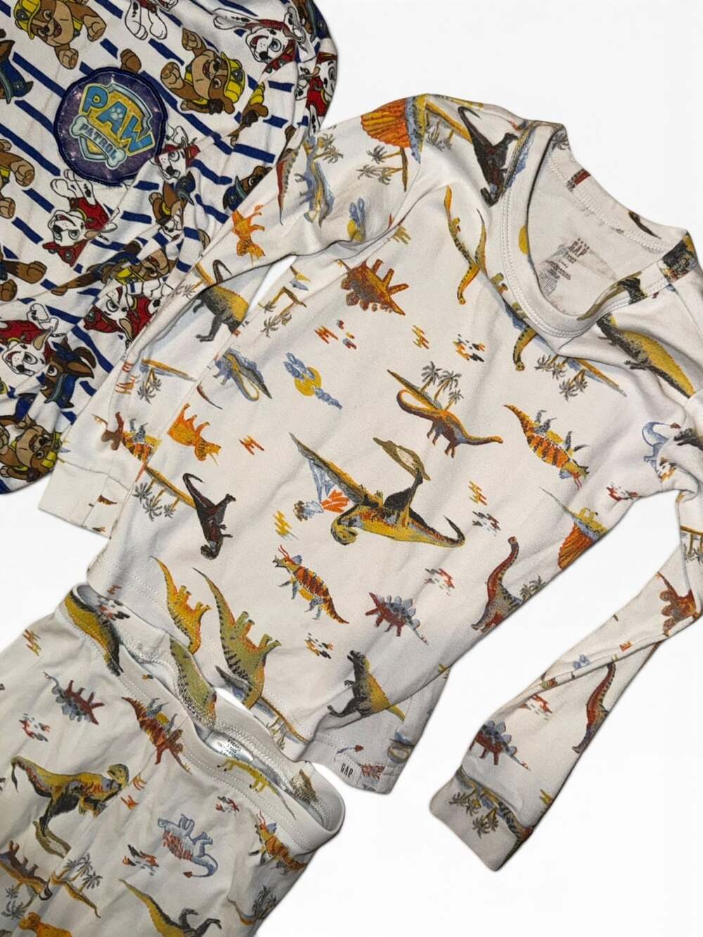 Toddler Boys Cotton Long Sleeve Pajama Sets Assorted Styles Size 5T - Picture 10 of 12